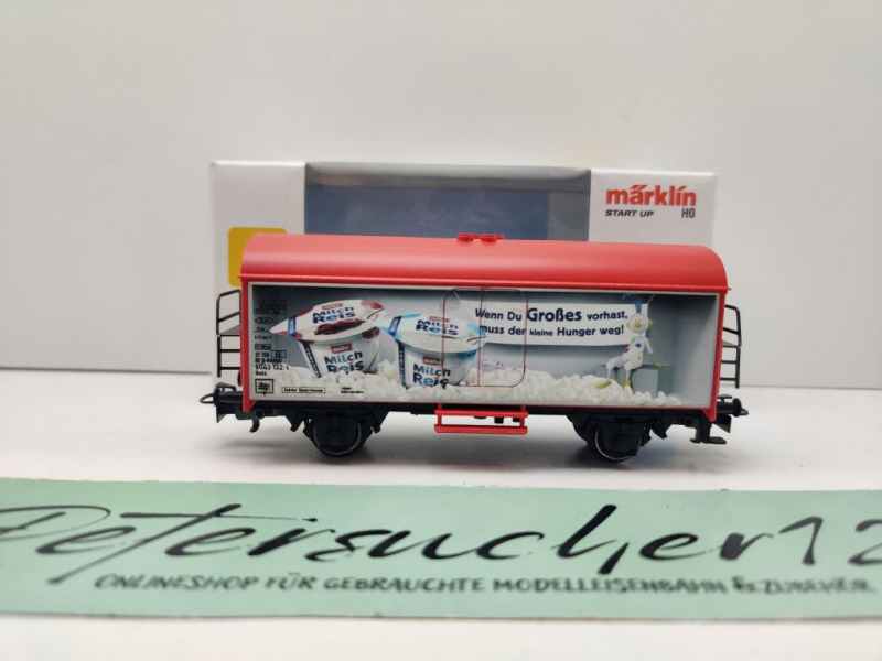Märklin H0 AC 44217 Kühlwagen "Müller Milchreis" / Ichqrs377 / [P] / OVP Start up