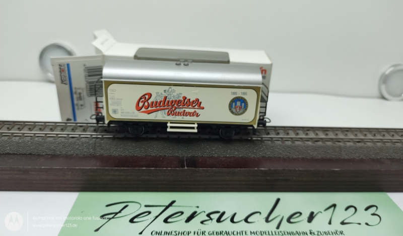 Märklin H0 4422 Gedeckter Güterwagen "Budweiser" in OVP  GW3 D1220