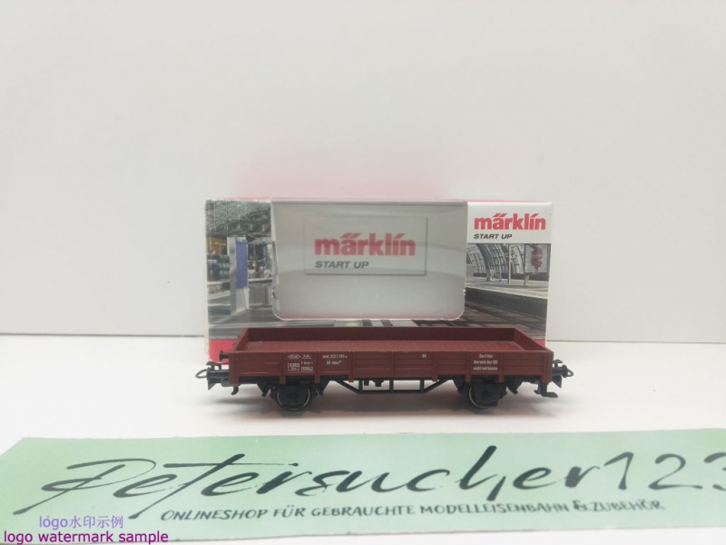 Märklin H0 AC 4423 Niederbordwagen / Kklm505 / DB / OVP startup
