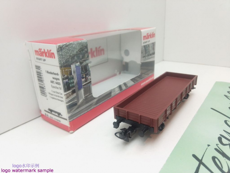 Märklin H0 AC 4423 Niederbordwagen / Kklm505 / DB / OVP startup