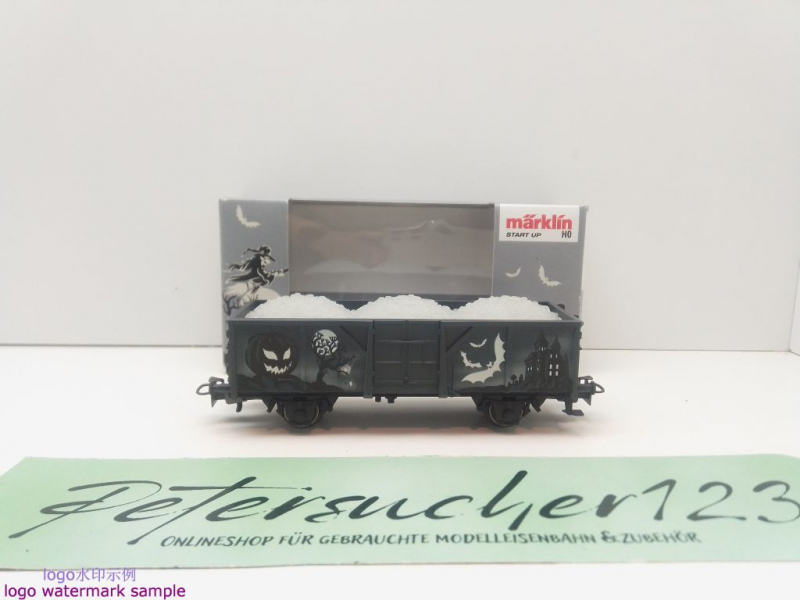 Märklin H0 AC 44232 off. Güterwagen "Halloween - glow in the dark" / OVP startup