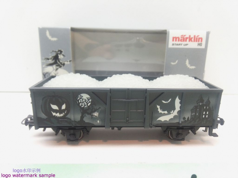 Märklin H0 AC 44232 off. Güterwagen "Halloween - glow in the dark" / OVP startup