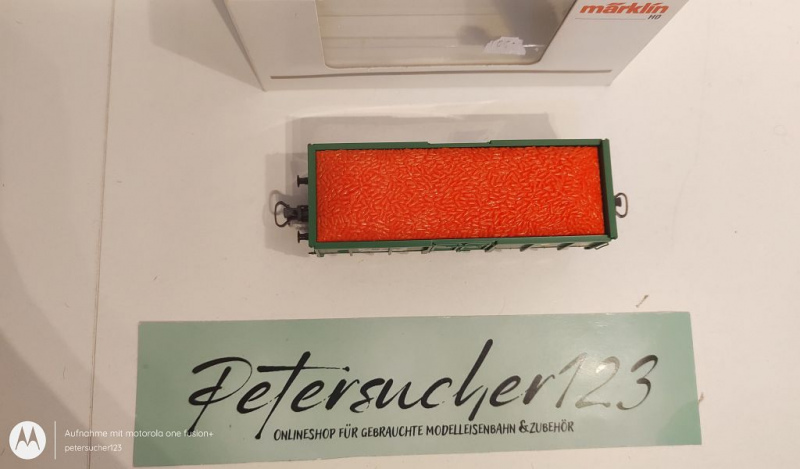 Märklin H0 AC 44242 Möhren-Transportwagen "Looney Tunes" / 1.FC JW 2003 / OVP weiß