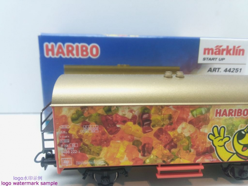 Märklin H0 AC 44251 Kühlwagen "Haribo" / Ichqrs377 / Privat / OVP startup