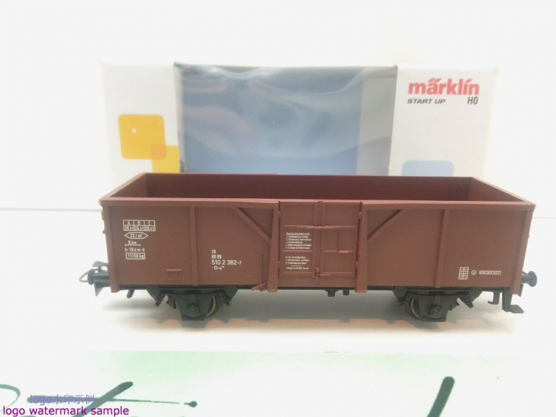 Märklin H0 AC 4430 offener Güterwagen / El-u061 / DB / OVP startup w