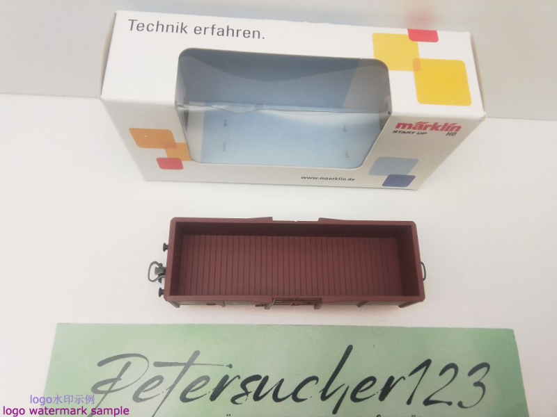 Märklin H0 AC 4430 offener Güterwagen / El-u061 / DB / OVP startup w