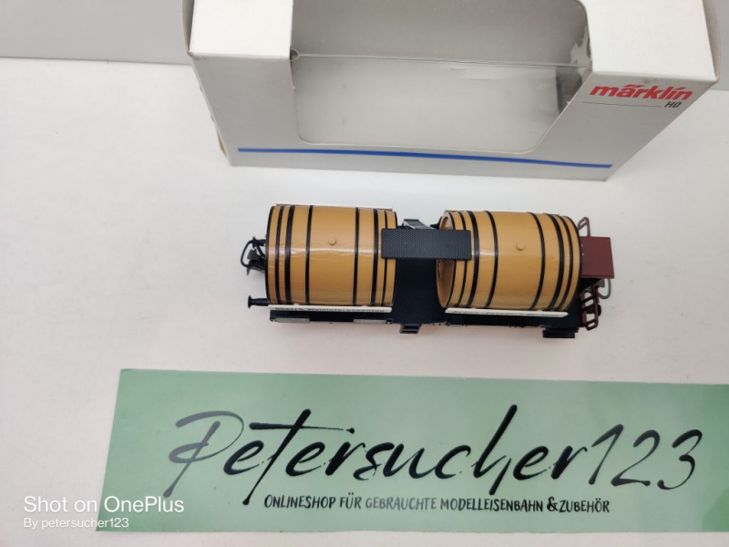Märklin H0 AC 4432 Weinwagen "Oberrh. Weininteressenten" / Privat, EL / OVP weiß