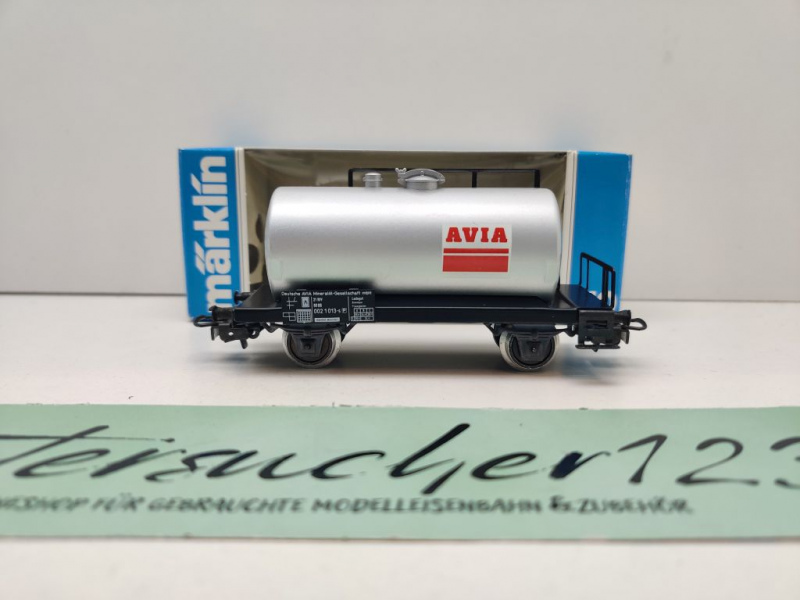 Märklin H0 AC 4440 Kesselwagen "AVIA" / DB / OVP blau