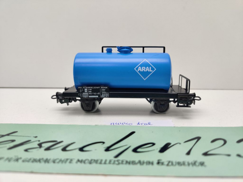 Märklin H0 AC 4440 Kesselwagen "ARAL" Zk / Kessel Blau / DB