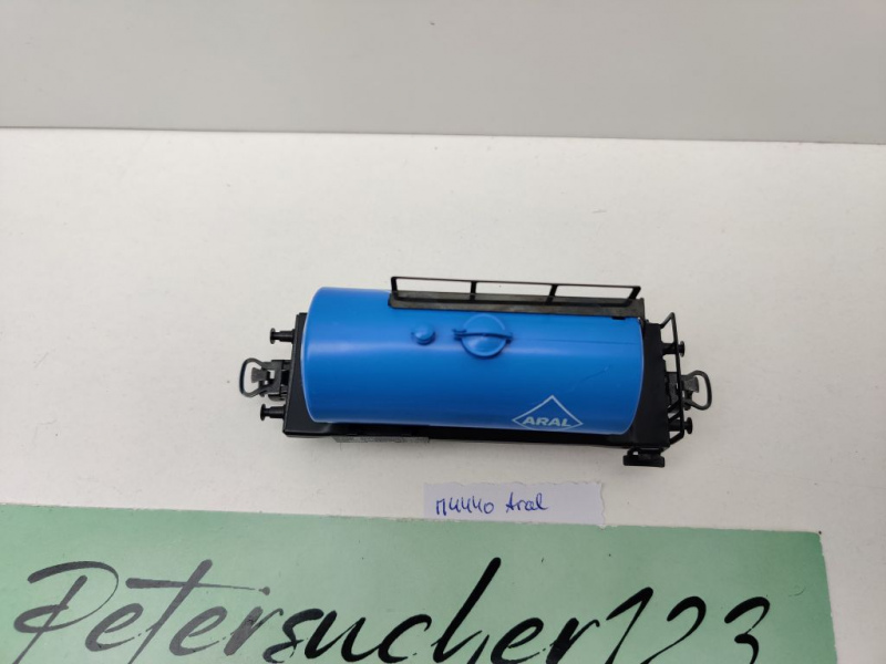 Märklin H0 AC 4440 Kesselwagen "ARAL" Zk / Kessel Blau / DB