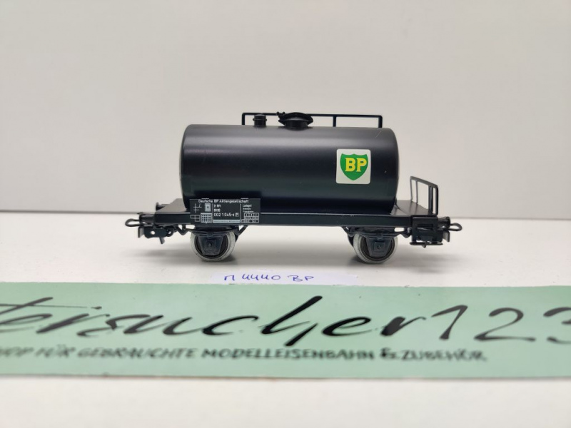 Märklin H0 AC 4440 Kesselwagen "BP" Zk / Kessel schwarz / DB