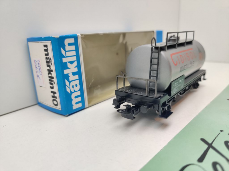 Märklin H0 AC 4440 Kesselwagen "Cidisol" / DB / OVP blau