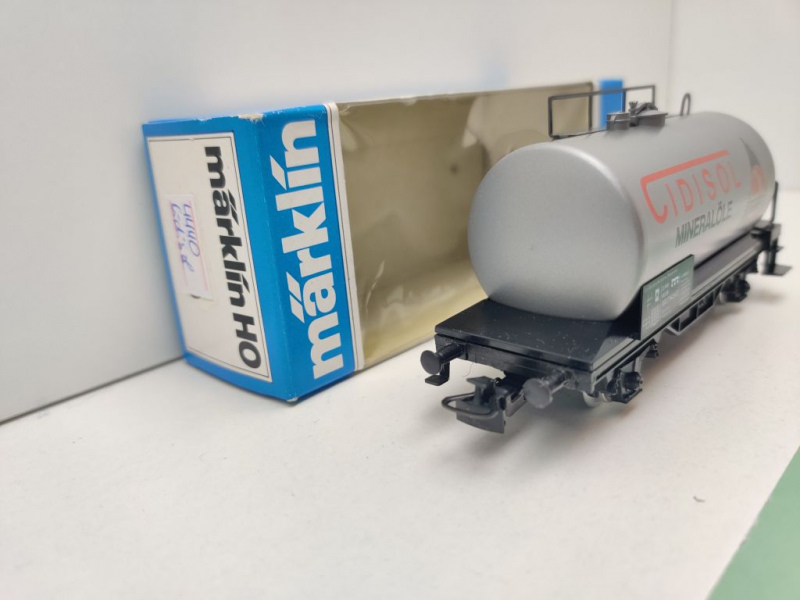 Märklin H0 AC 4440 Kesselwagen "Cidisol" / DB / OVP blau