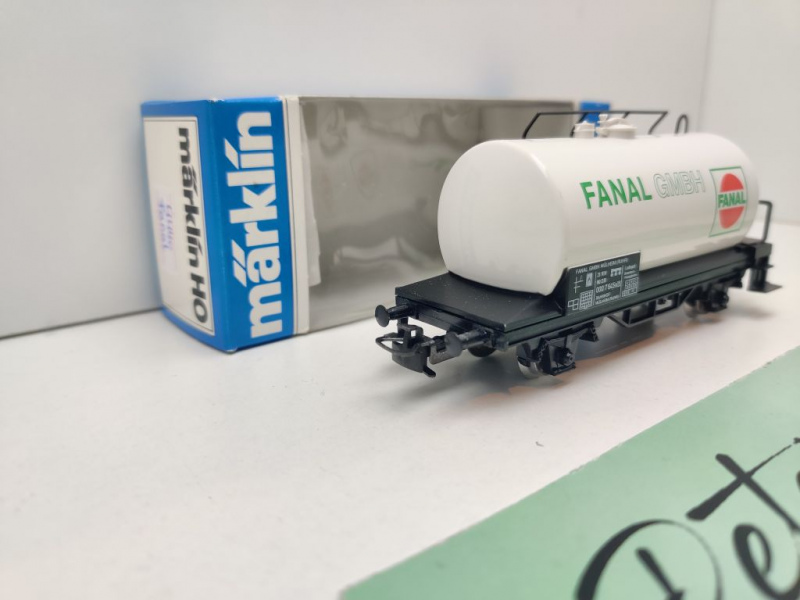 Märklin H0 AC 4440 Kesselwagen "Fanal" / DB / OVP blau
