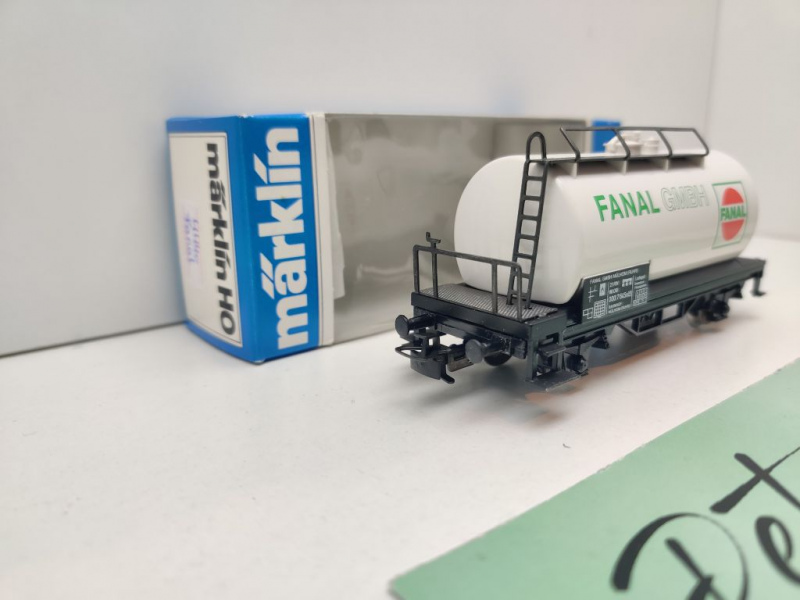 Märklin H0 AC 4440 Kesselwagen "Fanal" / DB / OVP blau