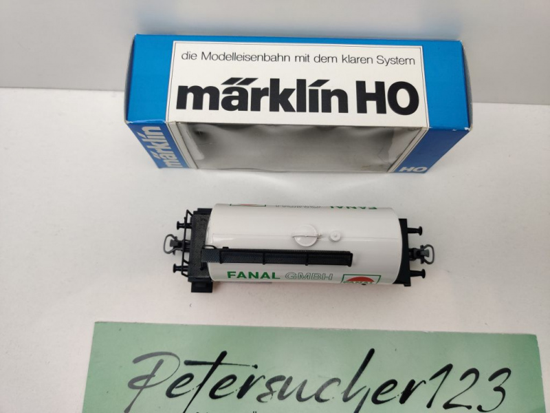 Märklin H0 AC 4440 Kesselwagen "Fanal" / DB / OVP blau