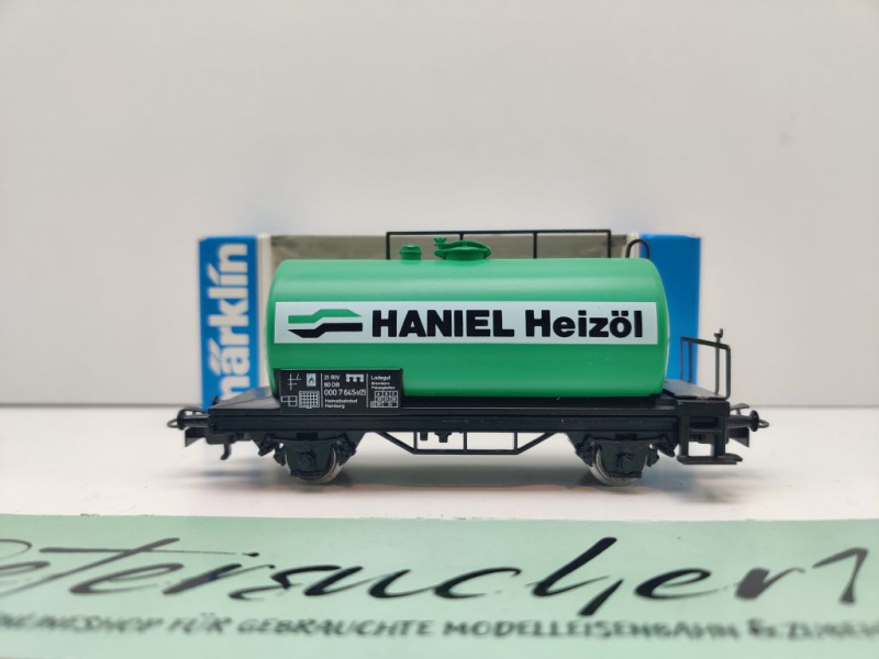 Märklin H0 AC 4440 (51) Kesselwagen SoMo "Haniel" / NEM / [P] DB / OVP