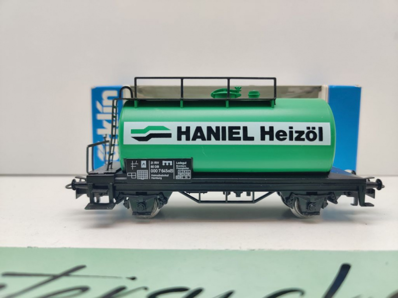 Märklin H0 AC 4440 (51) Kesselwagen SoMo "Haniel" / NEM / [P] DB / OVP