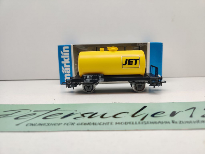 Märklin H0 AC 4440 Kesselwagen "Jet" / DB / OVP blau
