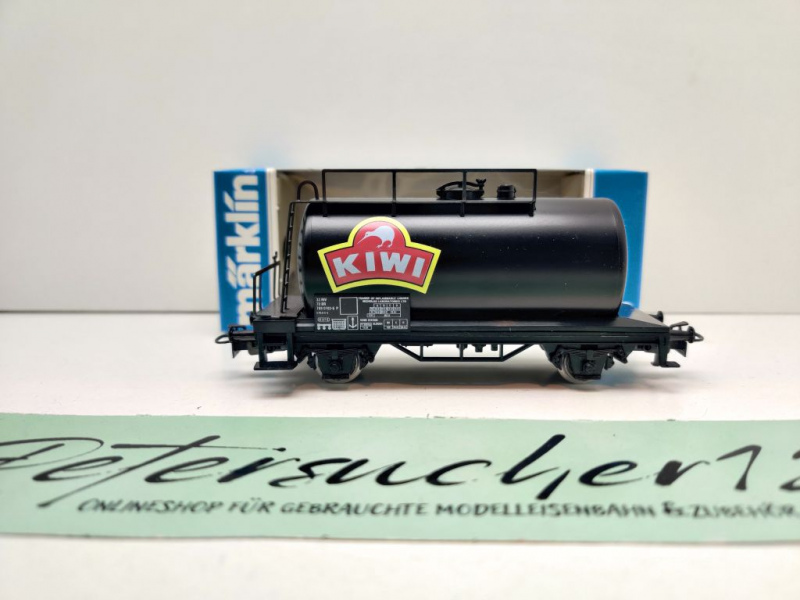 Märklin H0 AC 4440 Kesselwagen "Kiwi" / BR / OVP blau