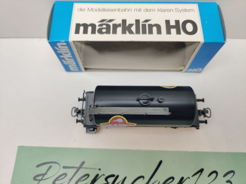 Märklin H0 AC 4440 Kesselwagen "Kiwi" / BR / OVP blau