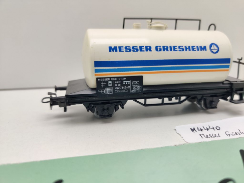 Märklin H0 AC 4440 Kesselwagen "Messer Griesheim" / Privat bei DB