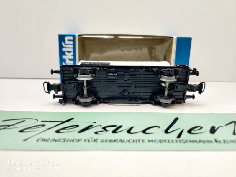 Märklin H0 AC 4440 Kesselwagen "ARAL" / Privat, DB / OVP blau