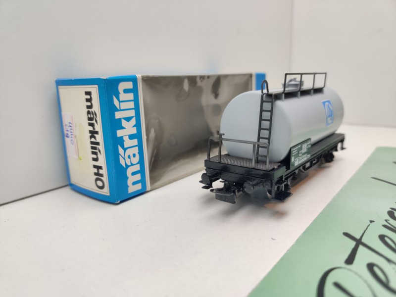 Märklin H0 AC 4440 Kesselwagen "itg" / DB / OVP blau