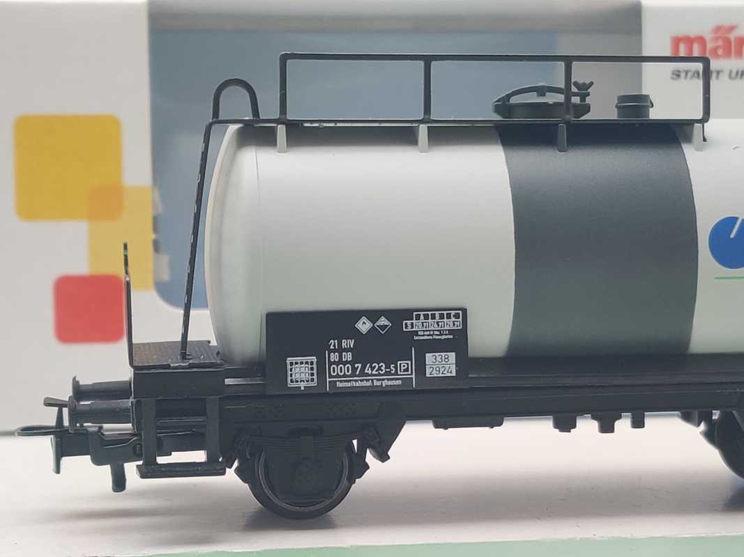 Märklin H0 AC 44403 Start up Kesselwagen "OMV" / [P] DB / OVP weiß