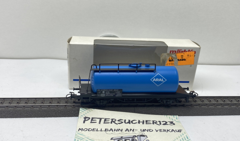 Märklin H0 4440 Kesselwagen  "ARAL" in OVP  Blau DB