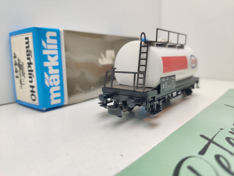 Märklin H0 AC 4441 Kesselwagen "ESSO" / DB / OVP blau