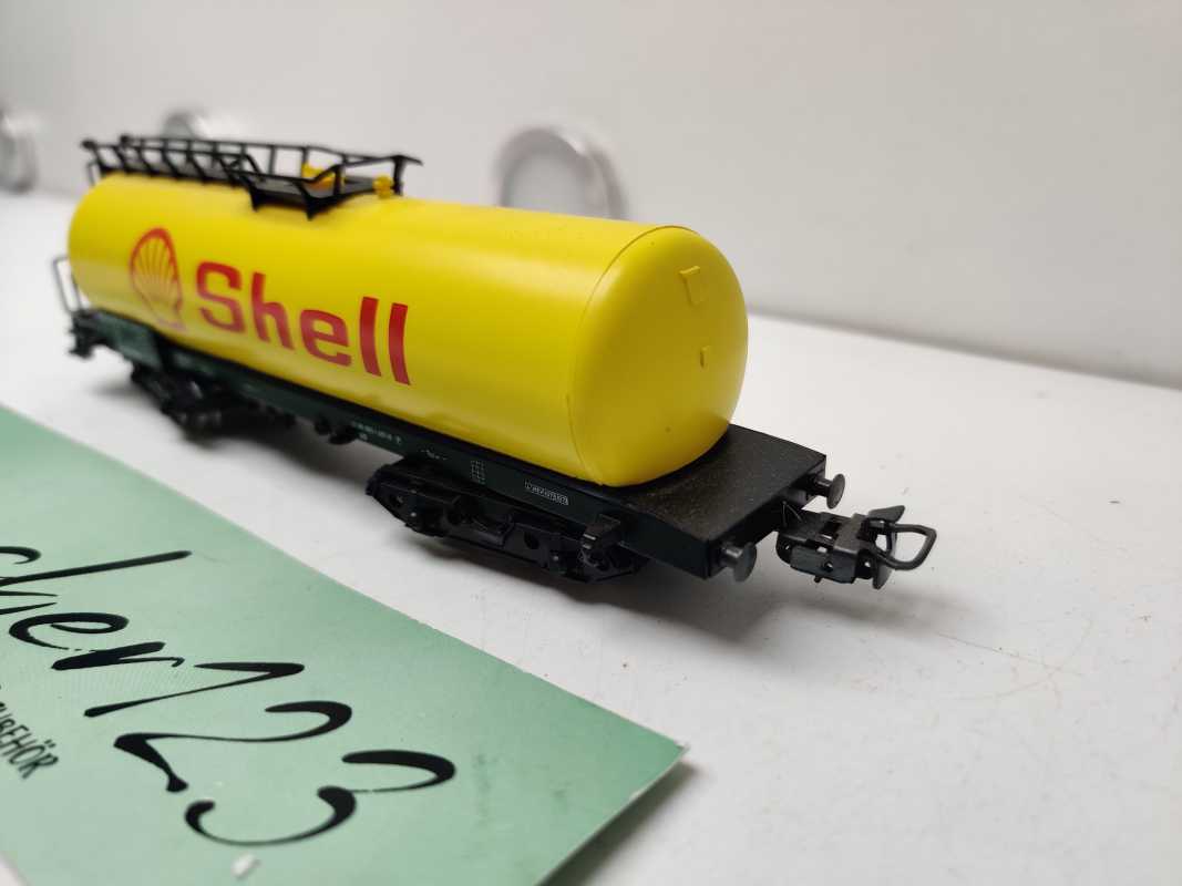 Märklin H0 AC 4442 / 4-Achser Kesselwagen / Shell / DB