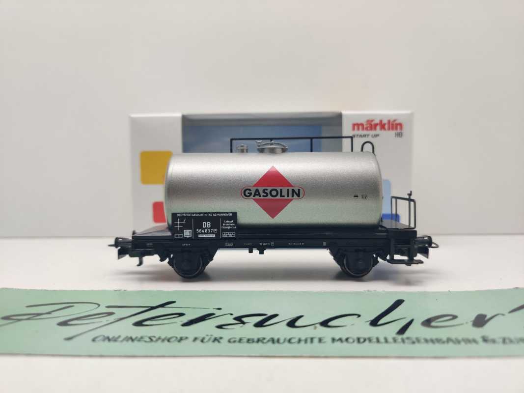 Märklin H0 AC 44421 Mineralöl-Kesselwagen "Gasolin" / DB / OVP start up