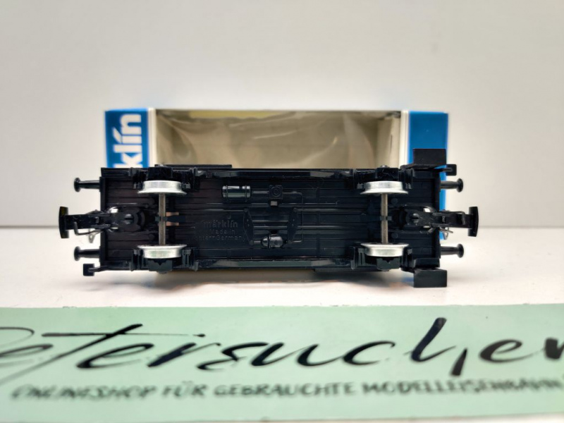 Märklin H0 AC 4443 Kesselwagen "Agip" / Z / FS / OVP blau