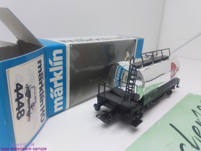 Märklin H0 AC 4448 Kesselwagen "OEVA" / Kessel Silber / ÖBB / OVP blau