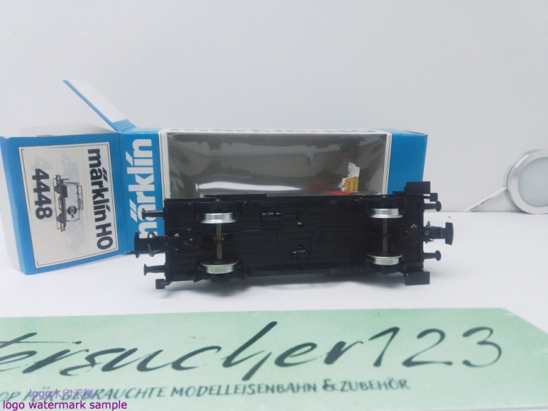 Märklin H0 AC 4448 Kesselwagen "OEVA" / Kessel Silber / ÖBB / OVP blau