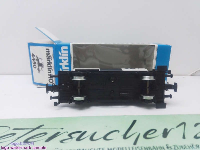 Märklin H0 AC 4450 Kesselwagen "OMV" / Kessel weiß / ÖBB / OVP blau