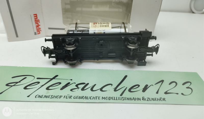 Märklin H0 AC 44523 Glaskesselwagen Asbach Uralt DB  OVP