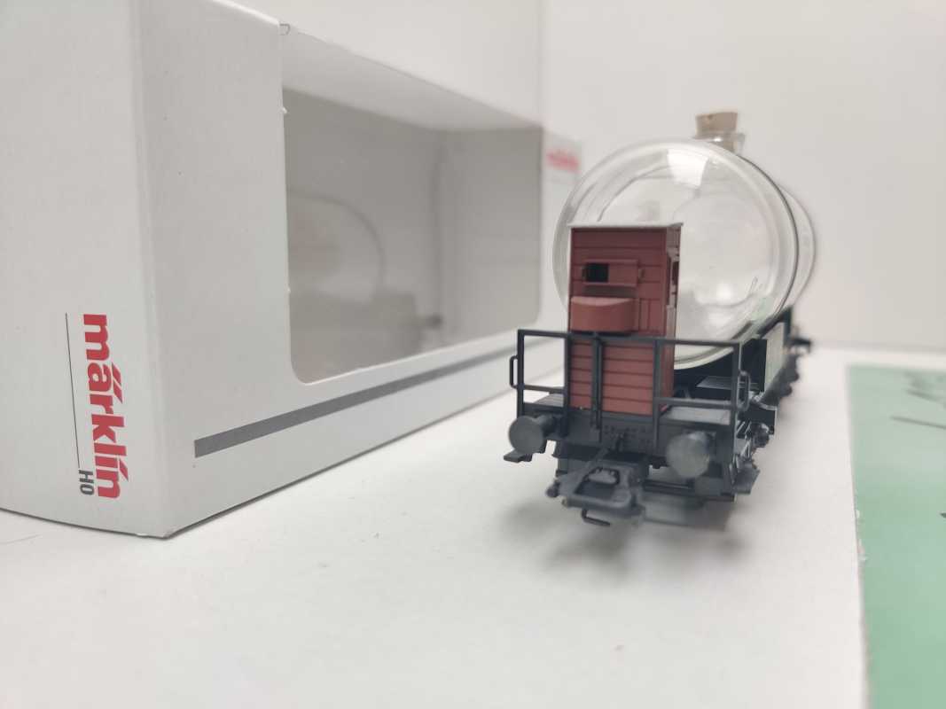 Märklin H0 AC 44534 Glas-Kesselwagen "25 Jahre Insider" / NEM / DB / OVP weiß