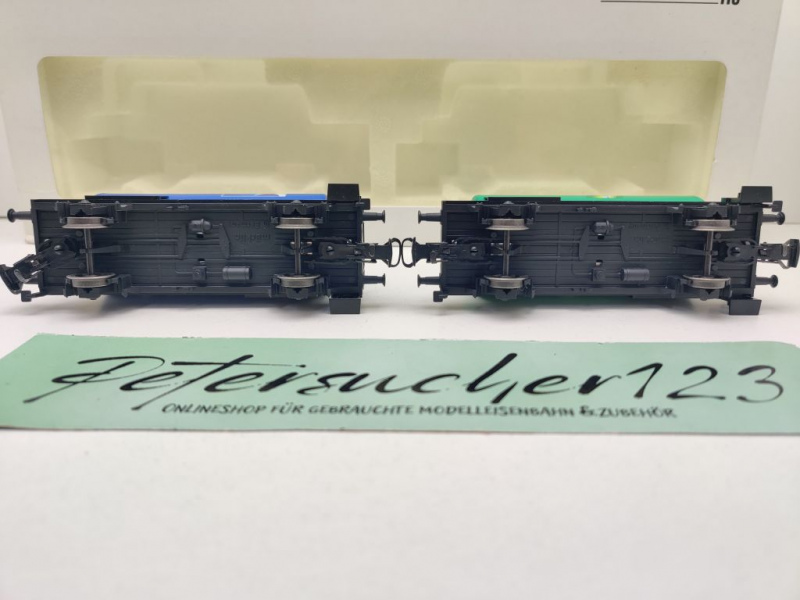 Märklin H0 AC 44562.001 Kesselwagen-Set "Pepsi" + "7.up" Zc / Rarität / SJ / EVP weiß