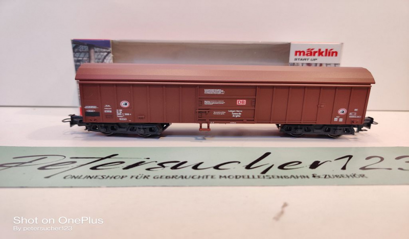 Märklin H0 AC 44600 Schwenkdachwagen / Taems 890 / DB / OVP start up