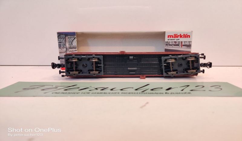 Märklin H0 AC 44600 Schwenkdachwagen / Taems 890 / DB / OVP start up