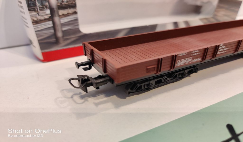 Märklin H0 AC 4473 Niederbordwagen / Rlmms / DB / OVP start up