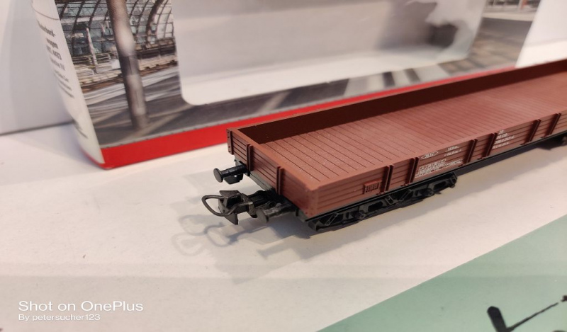 Märklin H0 AC 4473 Niederbordwagen / Rlmms / DB / OVP start up