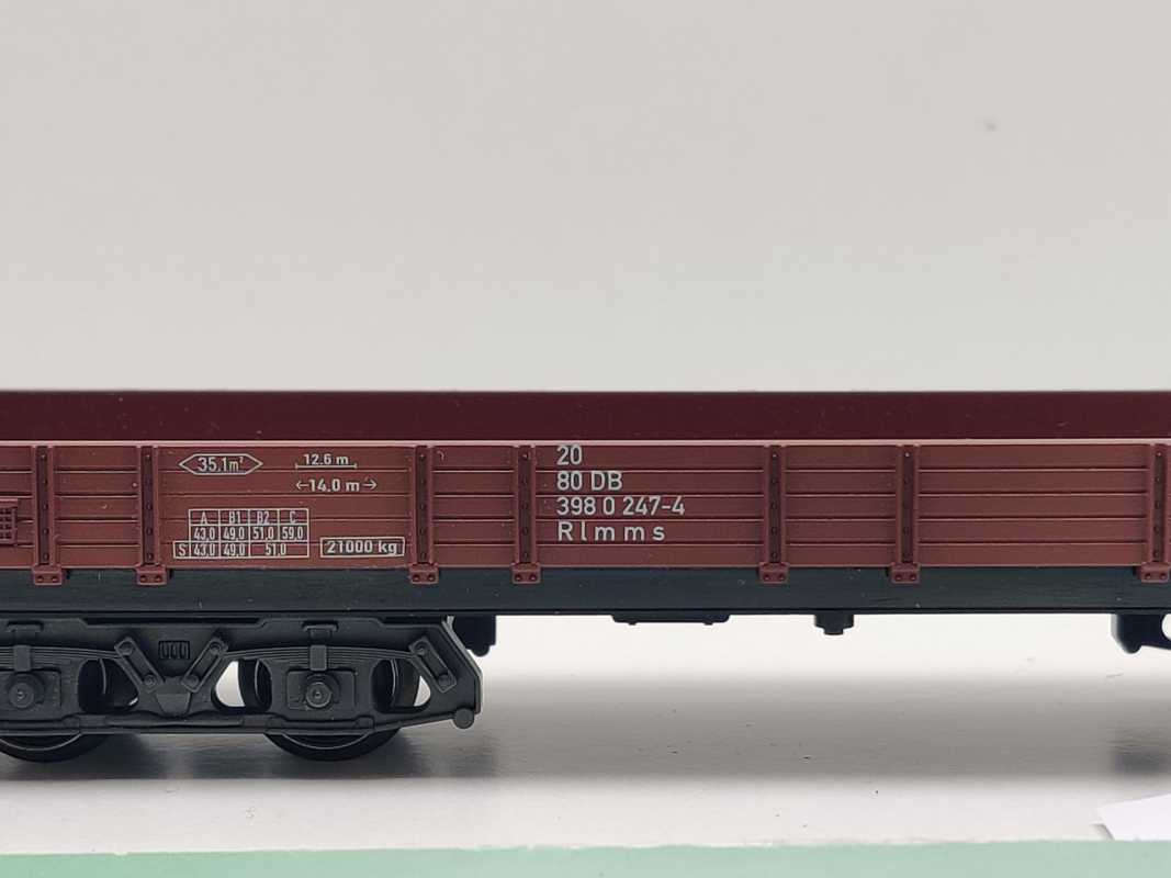Märklin H0 AC 4475 Niederbordwagen Rlmms / DB