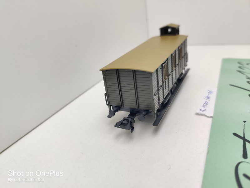 Märklin H0 AC 4500 60-01 Post-Gepäckwagen m Brmsrhs "500 Jahre Post" / Post / K.P.E.V.