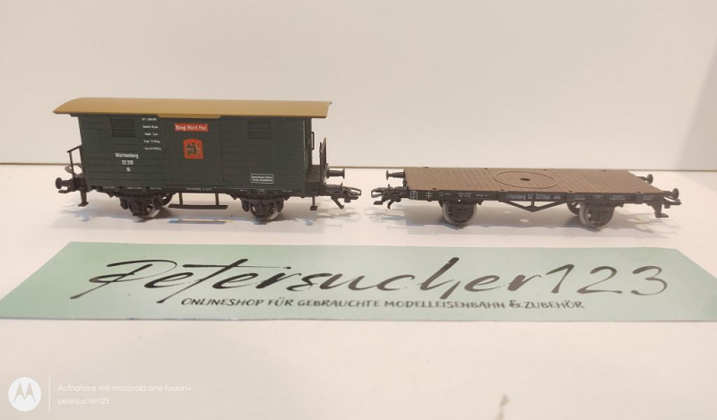 Märklin H0 AC 4501.63-01Postmuseumwagen-Set / OHNE LKW / K.W.St.E.