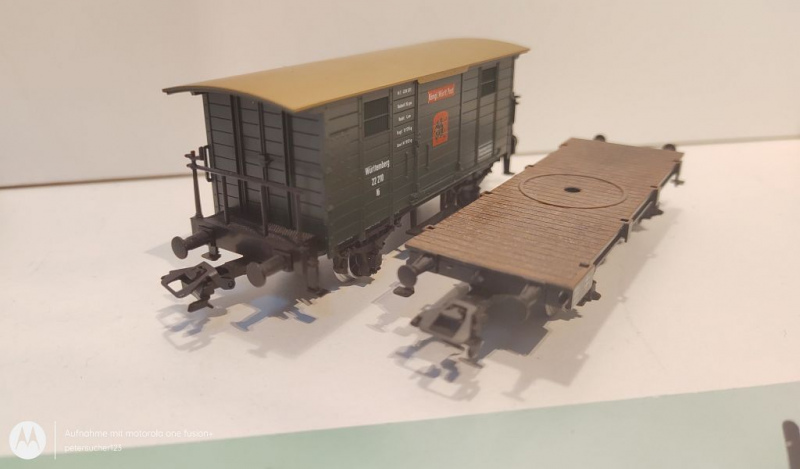Märklin H0 AC 4501.63-01Postmuseumwagen-Set / OHNE LKW / K.W.St.E.