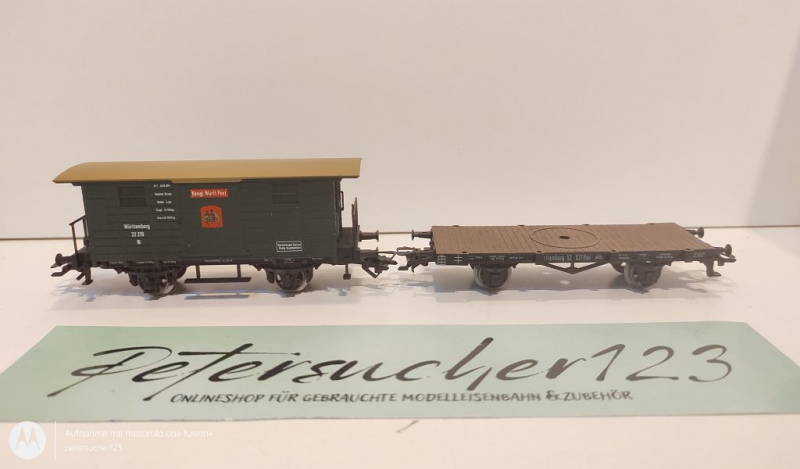 Märklin H0 AC 4501.63-01Postmuseumwagen-Set / OHNE LKW / K.W.St.E.