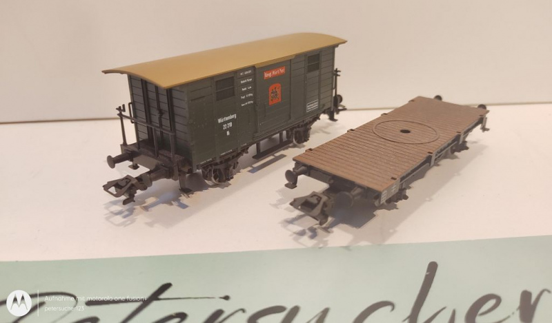 Märklin H0 AC 4501.63-01Postmuseumwagen-Set / OHNE LKW / K.W.St.E.